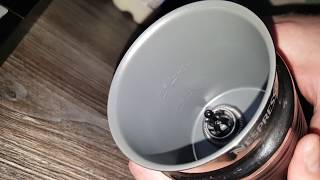 How to use a Nespresso Aeroccino Milk Frother  A Quick and Simple Guide [upl. by Annawek]