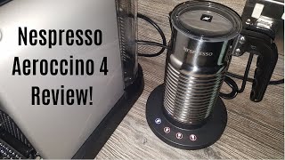 Nespresso Aeroccino 4 Milk Frother Review  Worth upgrading from the Aeroccino 3 [upl. by Aime]