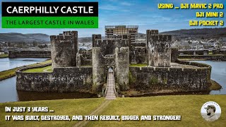 Caerphilly Castle  The Largest in Wales 2nd in Britain [upl. by Gnil]