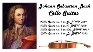 Johann Sebastian Bach  Cello suites in 432 Hz great for reading or studying [upl. by Dickson536]