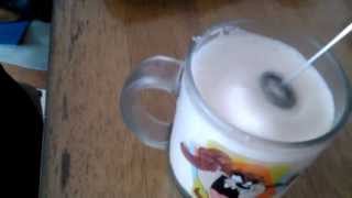 Aerolatte Review Frothing Cold Milk In Under 1 Minute [upl. by Grosmark686]