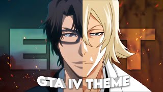 Aizen x Urahara  GTA IV Theme Edit [upl. by Yerfdog]